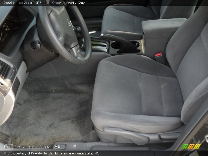 Graphite Pearl / Gray 2006 Honda Accord SE Sedan