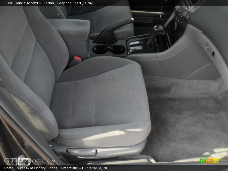 Graphite Pearl / Gray 2006 Honda Accord SE Sedan