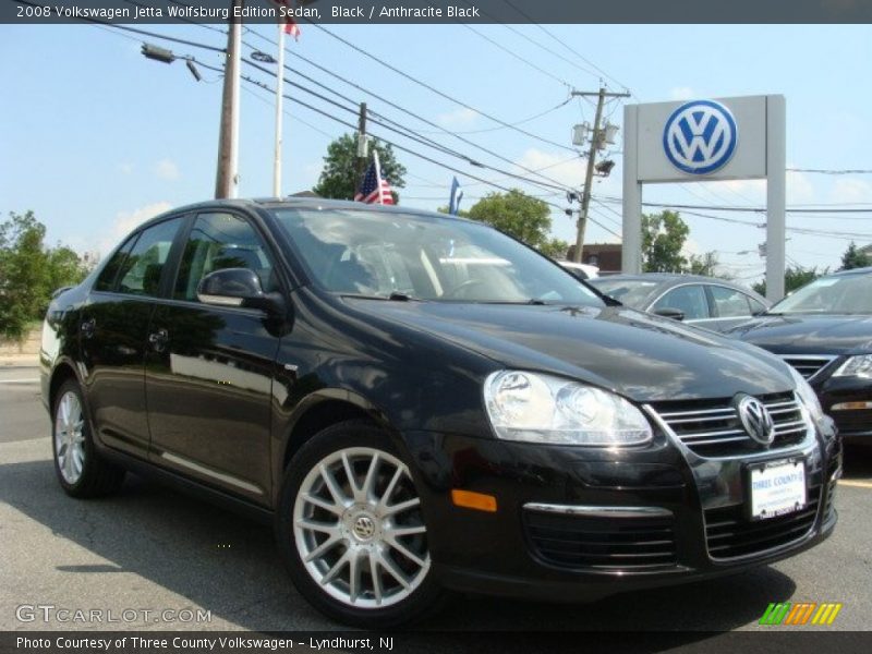  2008 Jetta Wolfsburg Edition Sedan Black