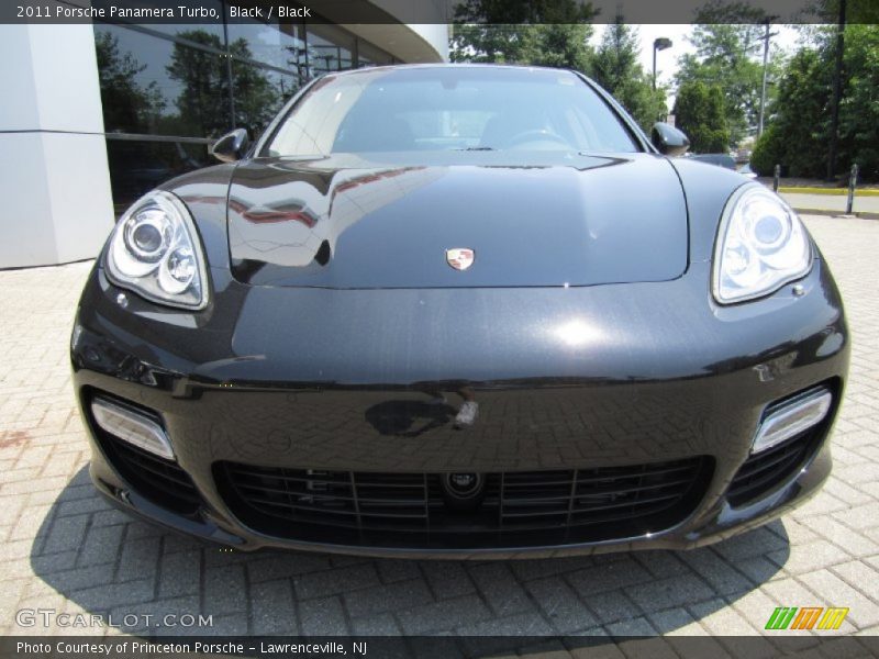 Black / Black 2011 Porsche Panamera Turbo