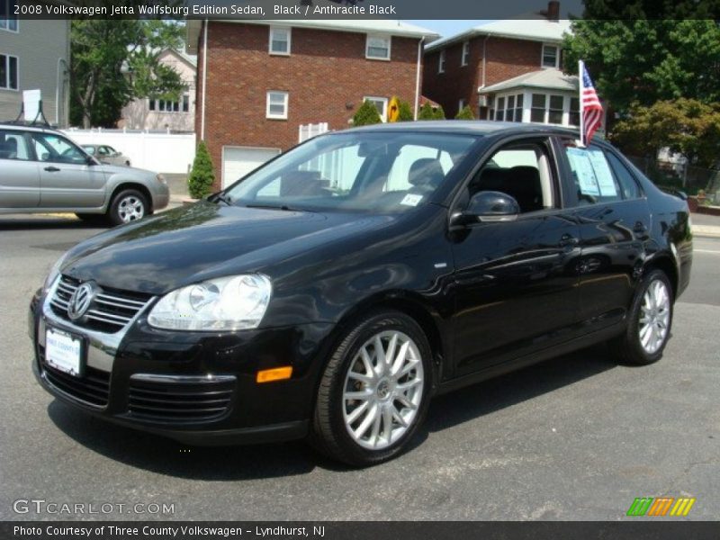 Front 3/4 View of 2008 Jetta Wolfsburg Edition Sedan