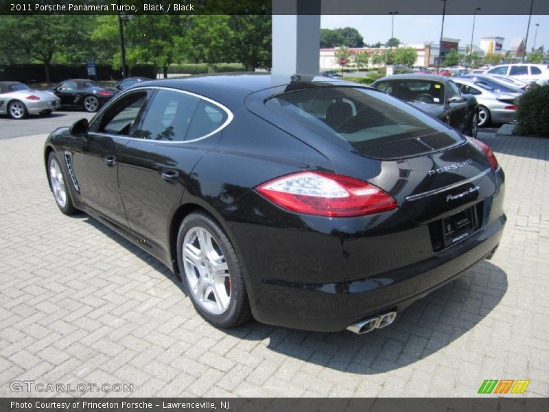 Black / Black 2011 Porsche Panamera Turbo