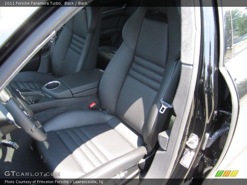 Black / Black 2011 Porsche Panamera Turbo