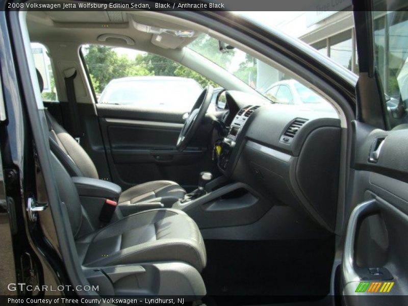 Black / Anthracite Black 2008 Volkswagen Jetta Wolfsburg Edition Sedan