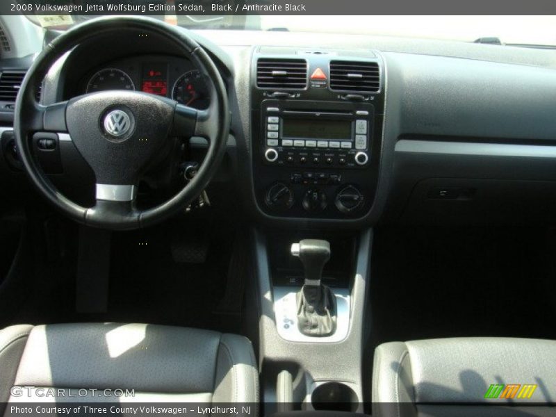 Black / Anthracite Black 2008 Volkswagen Jetta Wolfsburg Edition Sedan