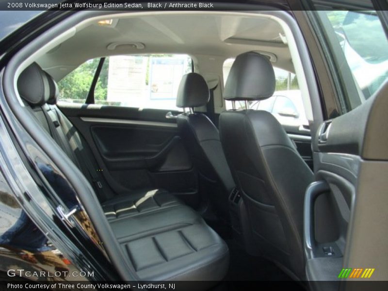 Black / Anthracite Black 2008 Volkswagen Jetta Wolfsburg Edition Sedan