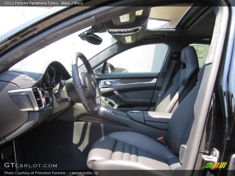 Black / Black 2011 Porsche Panamera Turbo
