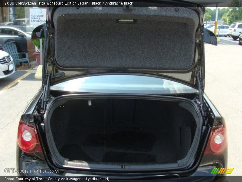 Black / Anthracite Black 2008 Volkswagen Jetta Wolfsburg Edition Sedan