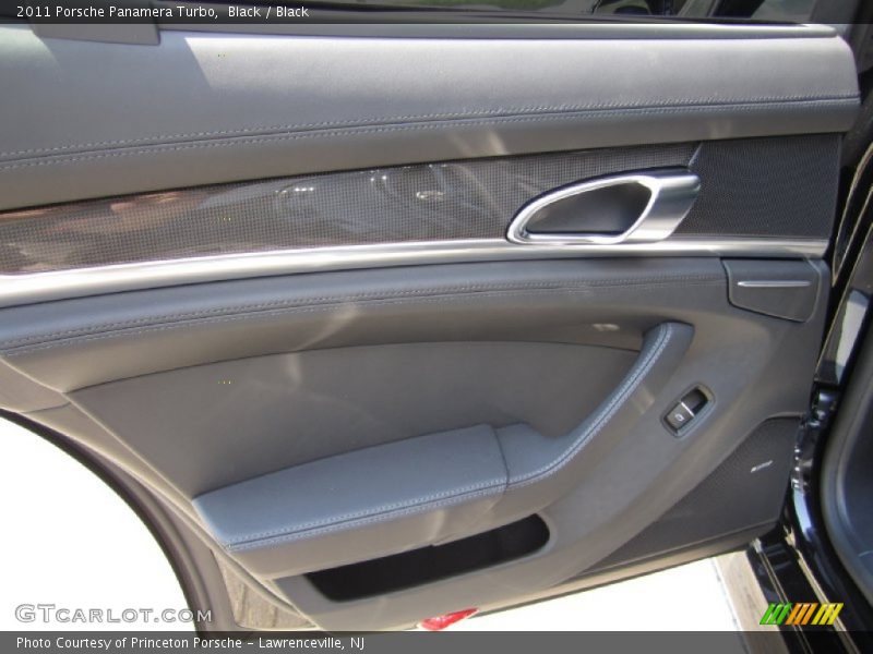 Black / Black 2011 Porsche Panamera Turbo