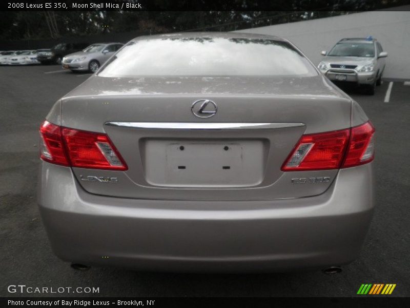Moon Shell Mica / Black 2008 Lexus ES 350