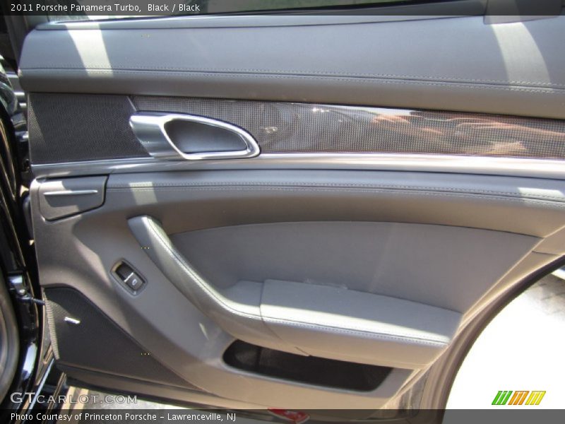 Black / Black 2011 Porsche Panamera Turbo