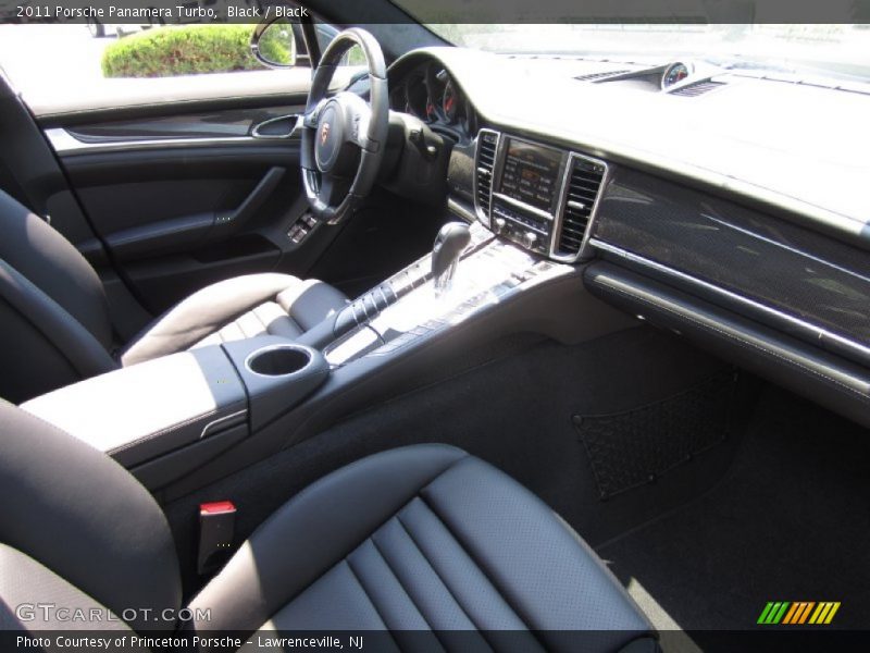 Black / Black 2011 Porsche Panamera Turbo