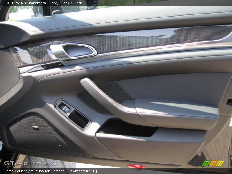 Black / Black 2011 Porsche Panamera Turbo