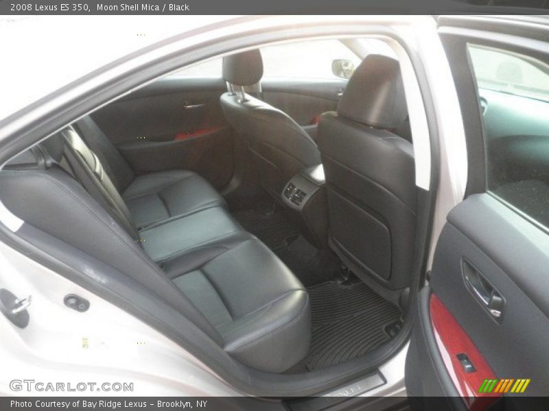 Moon Shell Mica / Black 2008 Lexus ES 350