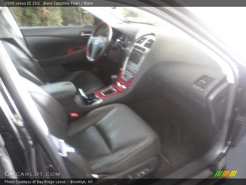 Black Sapphire Pearl / Black 2008 Lexus ES 350