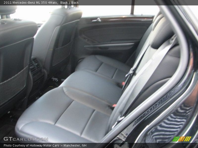 Black / Black 2011 Mercedes-Benz ML 350 4Matic
