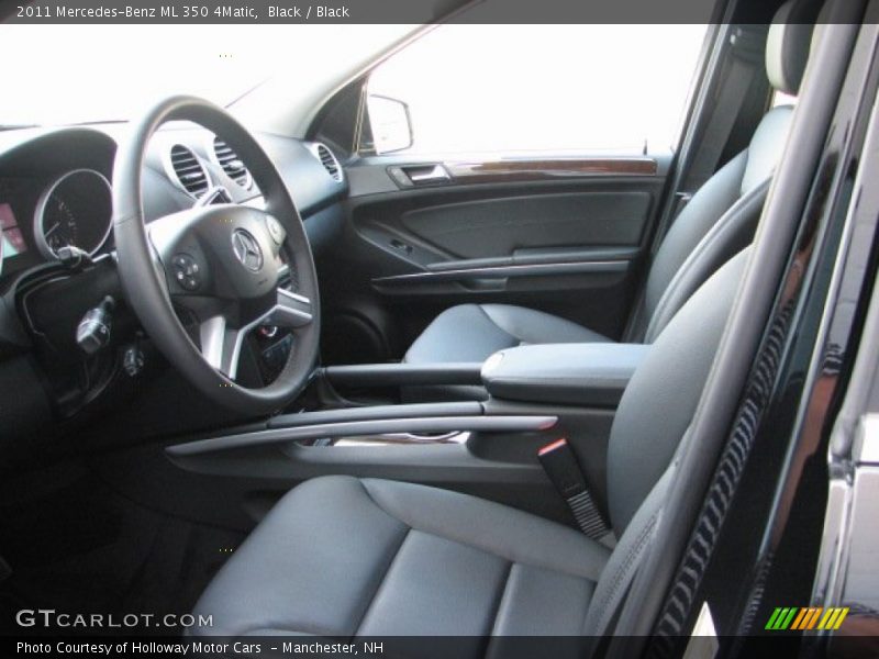 Black / Black 2011 Mercedes-Benz ML 350 4Matic