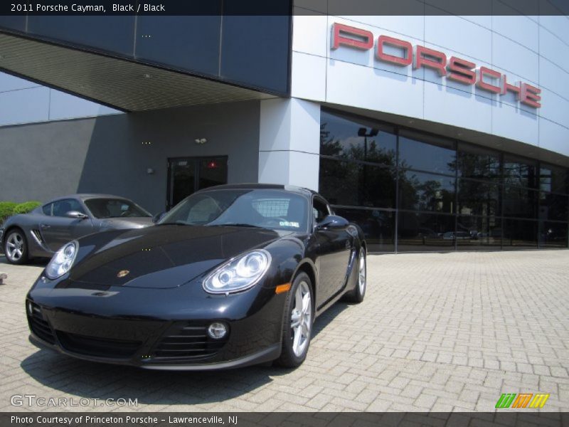 Black / Black 2011 Porsche Cayman