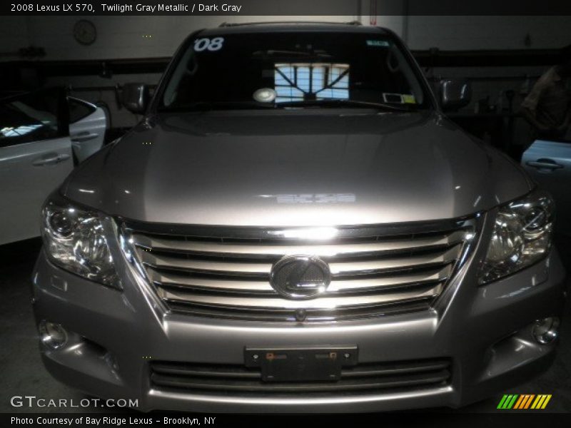 Twilight Gray Metallic / Dark Gray 2008 Lexus LX 570