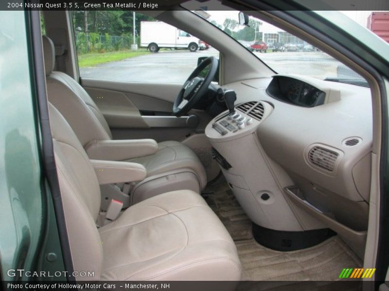 Green Tea Metallic / Beige 2004 Nissan Quest 3.5 S