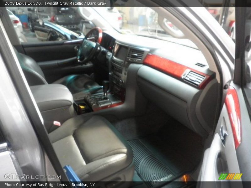 Twilight Gray Metallic / Dark Gray 2008 Lexus LX 570