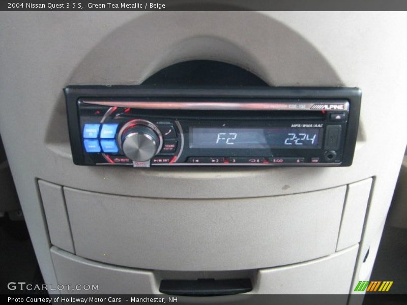 Green Tea Metallic / Beige 2004 Nissan Quest 3.5 S