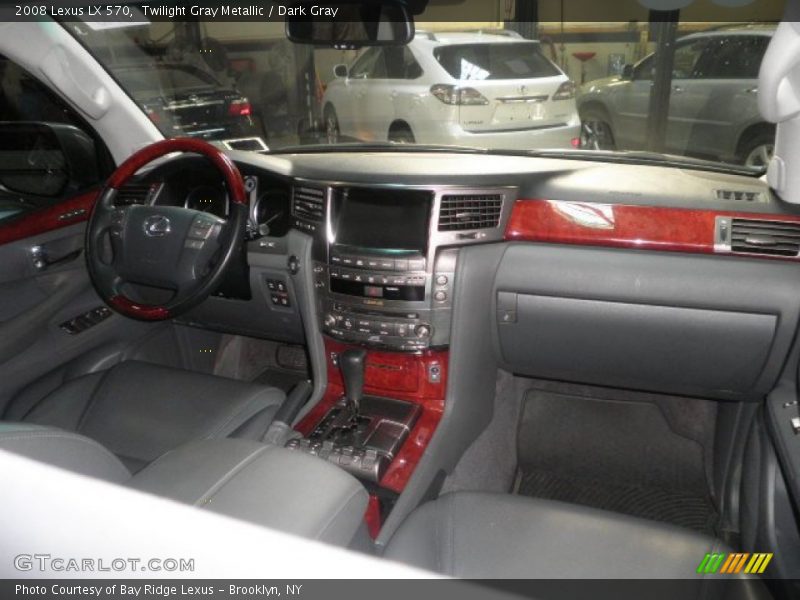Twilight Gray Metallic / Dark Gray 2008 Lexus LX 570