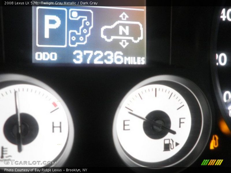 Twilight Gray Metallic / Dark Gray 2008 Lexus LX 570