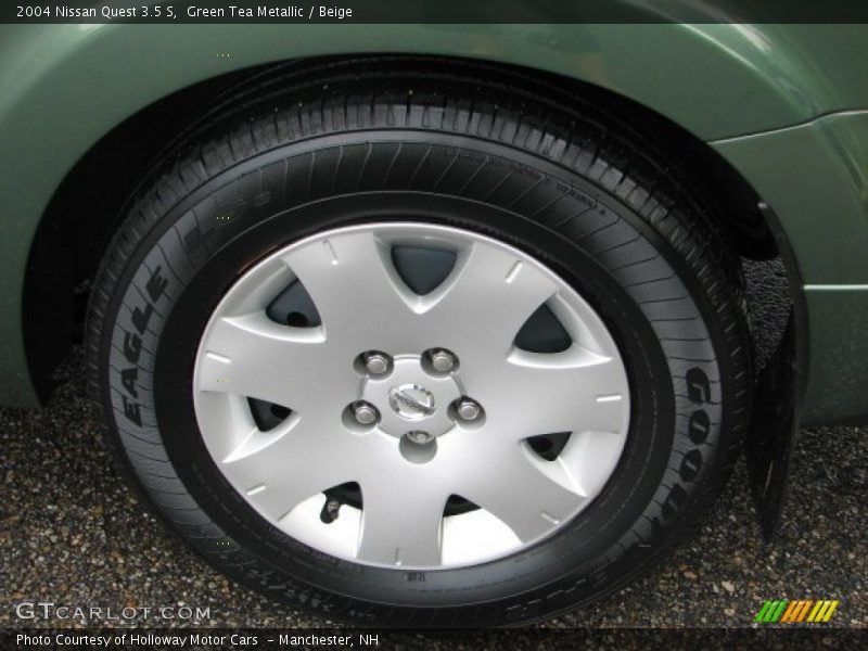 Green Tea Metallic / Beige 2004 Nissan Quest 3.5 S