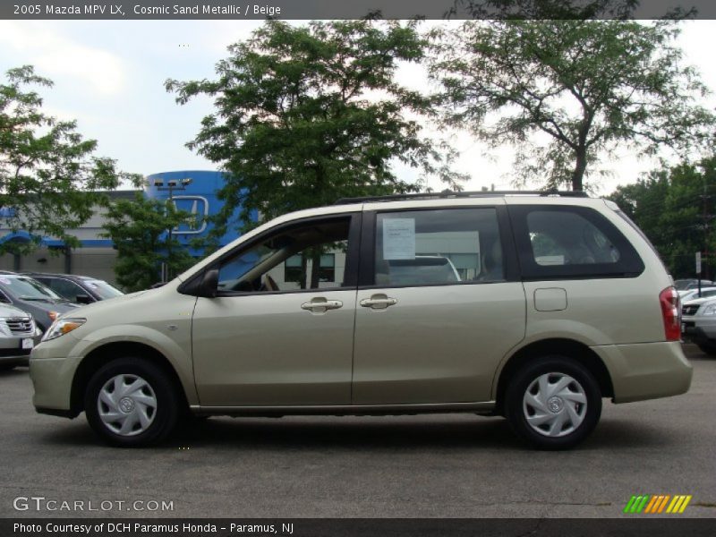 Cosmic Sand Metallic / Beige 2005 Mazda MPV LX
