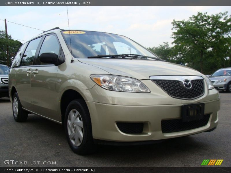 Cosmic Sand Metallic / Beige 2005 Mazda MPV LX