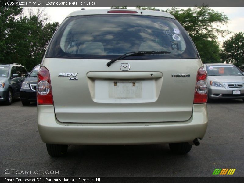 Cosmic Sand Metallic / Beige 2005 Mazda MPV LX