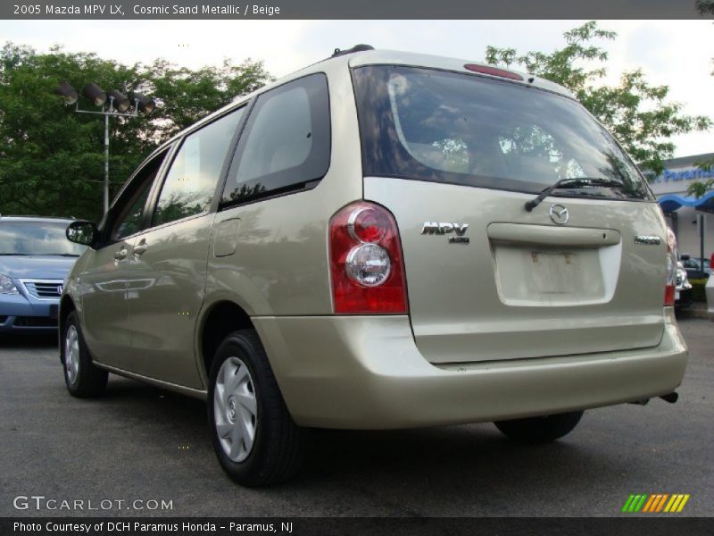 Cosmic Sand Metallic / Beige 2005 Mazda MPV LX