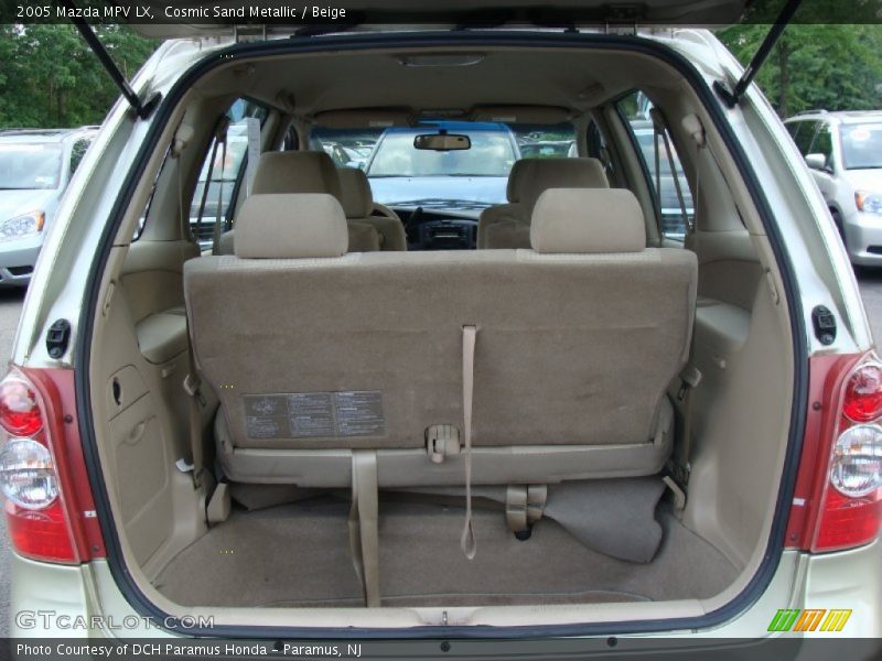  2005 MPV LX Trunk