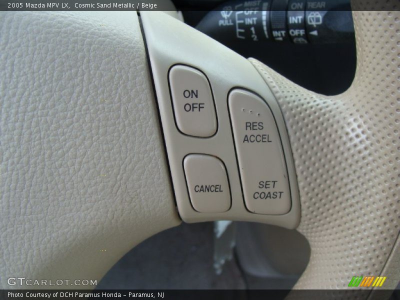 Controls of 2005 MPV LX