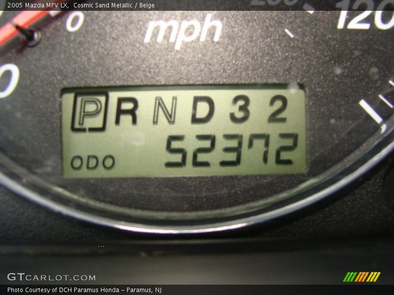 Cosmic Sand Metallic / Beige 2005 Mazda MPV LX