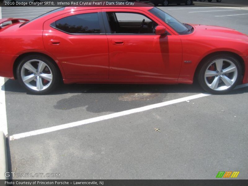 Inferno Red Crystal Pearl / Dark Slate Gray 2010 Dodge Charger SRT8