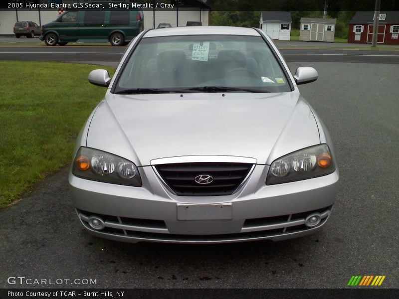 Sterling Metallic / Gray 2005 Hyundai Elantra GLS Sedan