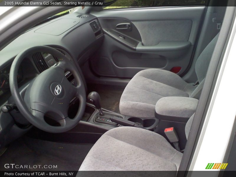 Sterling Metallic / Gray 2005 Hyundai Elantra GLS Sedan