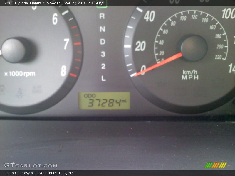 Sterling Metallic / Gray 2005 Hyundai Elantra GLS Sedan