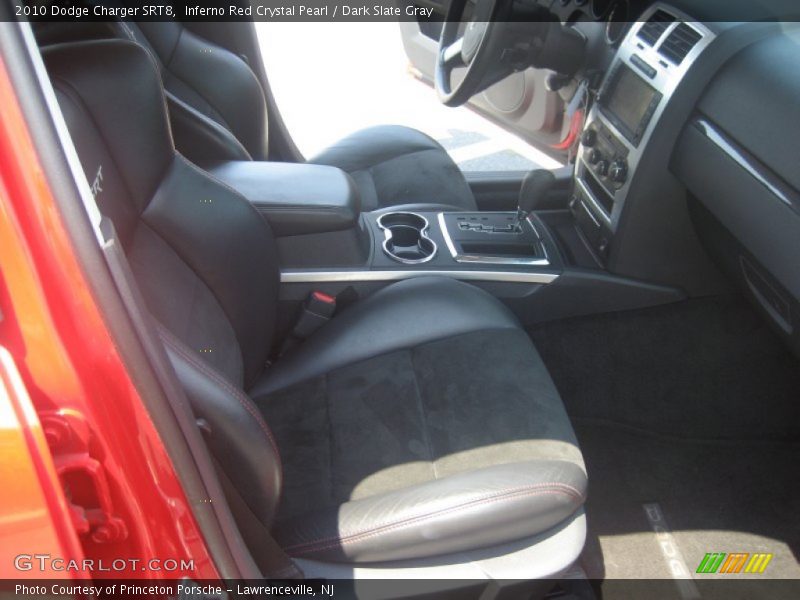 Inferno Red Crystal Pearl / Dark Slate Gray 2010 Dodge Charger SRT8