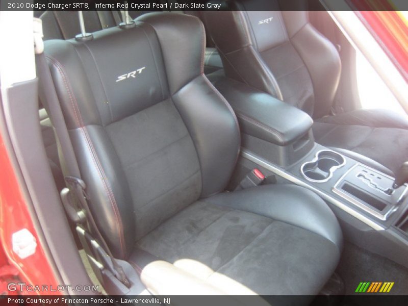 Inferno Red Crystal Pearl / Dark Slate Gray 2010 Dodge Charger SRT8