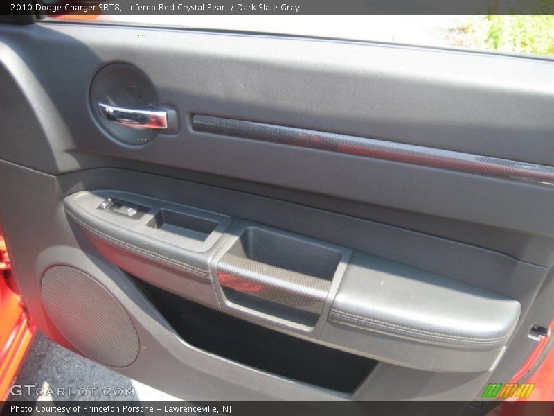 Inferno Red Crystal Pearl / Dark Slate Gray 2010 Dodge Charger SRT8