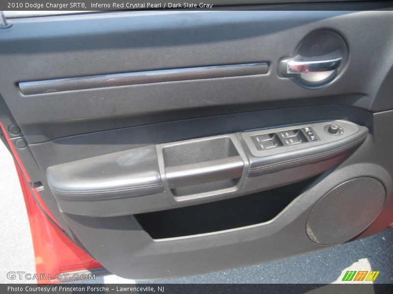 Inferno Red Crystal Pearl / Dark Slate Gray 2010 Dodge Charger SRT8