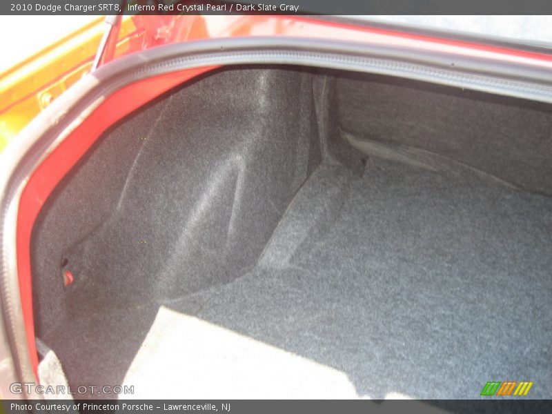 Inferno Red Crystal Pearl / Dark Slate Gray 2010 Dodge Charger SRT8