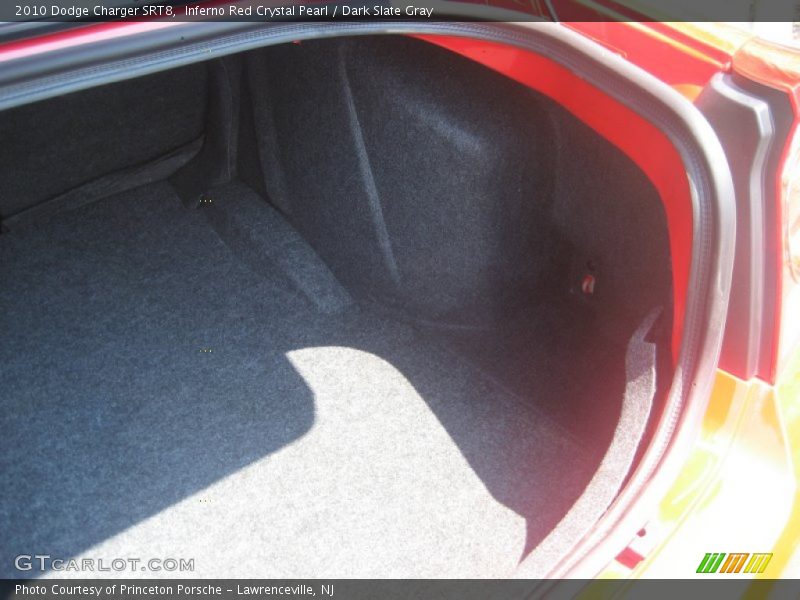 Inferno Red Crystal Pearl / Dark Slate Gray 2010 Dodge Charger SRT8