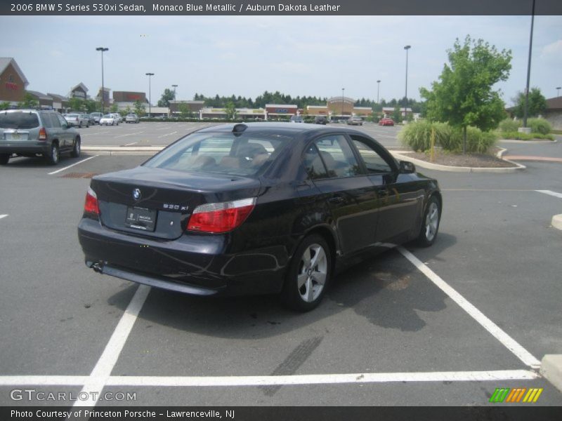 Monaco Blue Metallic / Auburn Dakota Leather 2006 BMW 5 Series 530xi Sedan