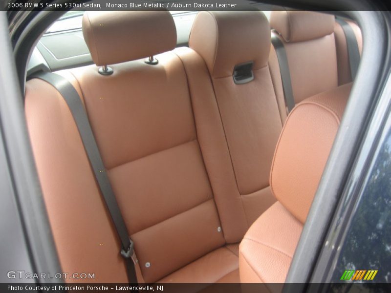 Monaco Blue Metallic / Auburn Dakota Leather 2006 BMW 5 Series 530xi Sedan