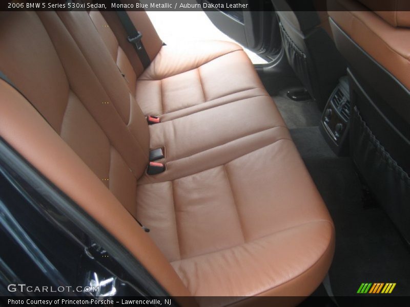 Monaco Blue Metallic / Auburn Dakota Leather 2006 BMW 5 Series 530xi Sedan