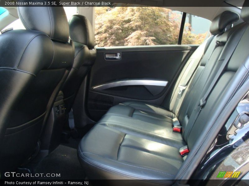 Super Black / Charcoal Black 2008 Nissan Maxima 3.5 SE